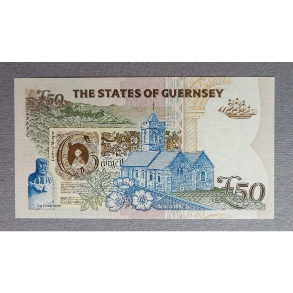 Guernsey 50 Pounds 1996 UNC