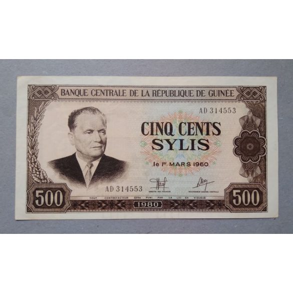 Guinea 500 Sylis 1960 XF+