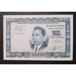 Egyenlítői Guinea 1000 Pesetas Guineanas 1969 XF+
