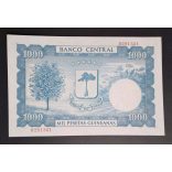 Egyenlítői Guinea 1000 Pesetas Guineanas 1969 XF+