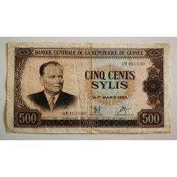 Guinea 500 Sylis 1980 F