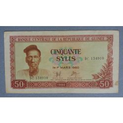 Guinea 50 Sylis 1980 F+