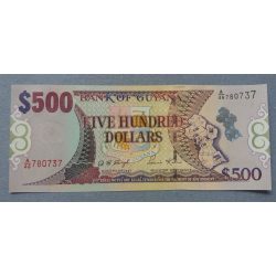 Guyana 500 Dollars 2002 UNC