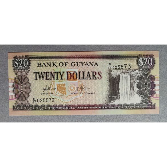 Guyana 20 Dollars 2009/10 UNC