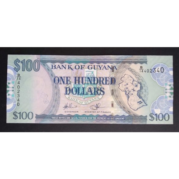 Guyana 100 Dollars 2009 UNC 