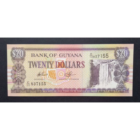 Guyana 20 Dollars 2009 UNC 