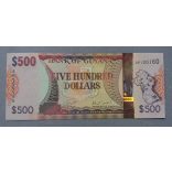 Guyana 500 Dollars 2018 UNC