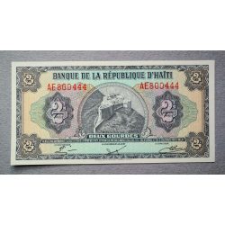 Haiti 2 Gourdes 1985 UNC