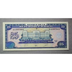 Haiti 25 Gourdes 1988 UNC