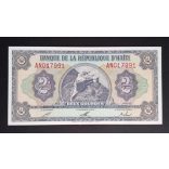 Haiti 2 Gourdes 1992 UNC 