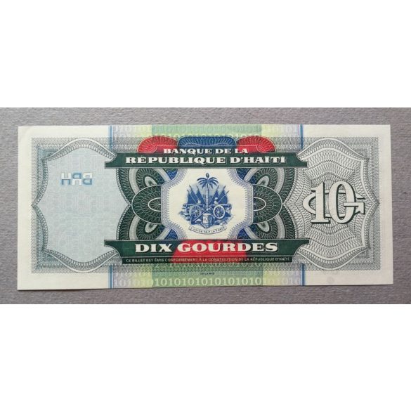 Haiti 10 Gourdes 2000 UNC