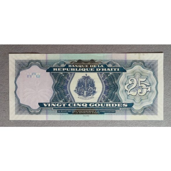 Haiti 25 Gourdes 2015 UNC