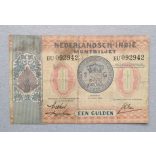 Netherlands Indies 1 Gulden 1940 F