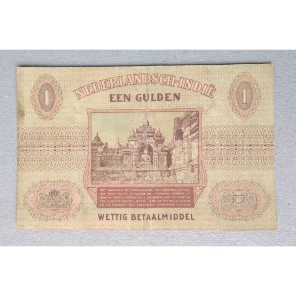 Netherlands Indies 1 Gulden 1940 F