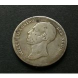 Hollandia 1/2 Gulden 1848 4,8 g ezüst