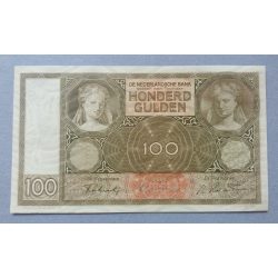 Hollandia 100 Gulden 1942 AUNC