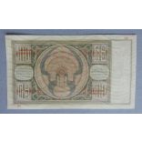 Netherlands 100 Gulden 1942 AUNC