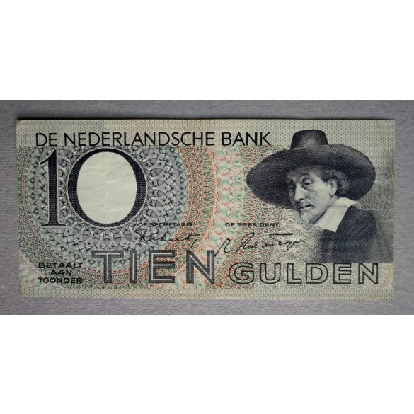 Hollandia 10 Gulden 1943 F+