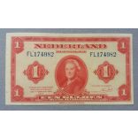Hollandia 1 Gulden 1943 VF