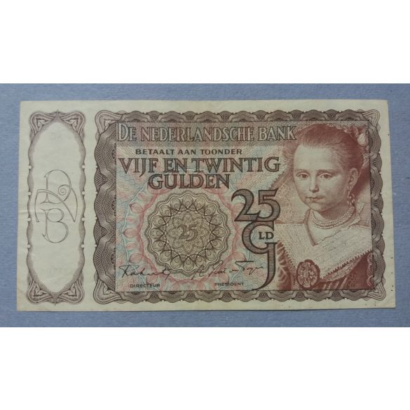 Hollandia 25 Gulden 1943 VF-