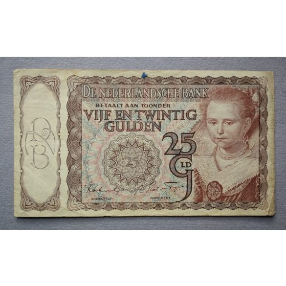 Hollandia 25 Gulden 1944 F