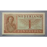 Hollandia 1 Gulden 1949 F+