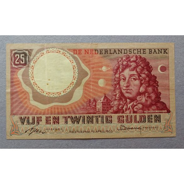 Hollandia 25 Gulden 1955 F+