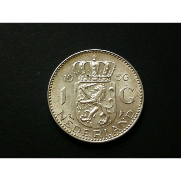 Netherlands 1 Gulden 1956 6.4 g silver