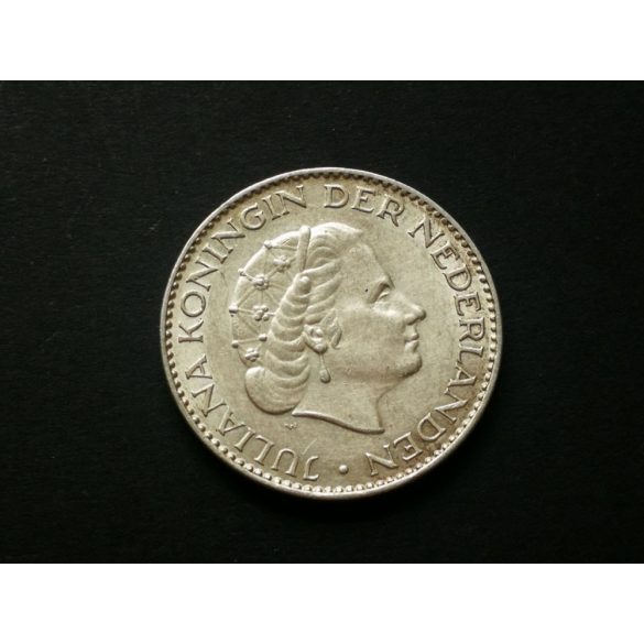 Hollandia 1 Gulden 1956 6,4 g ezüst