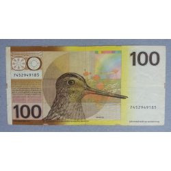 Netherlands 100 Gulden 1977 F+