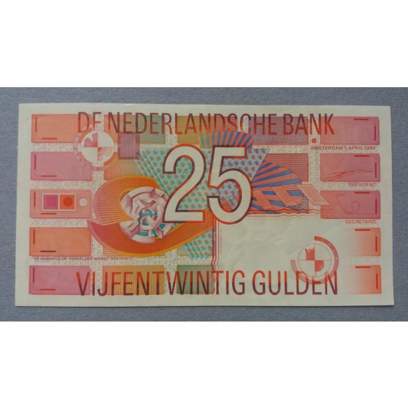 Hollandia 25 Gulden 1989 XF