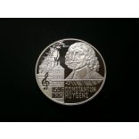 Hollandia 50 Euro Constantijn Huygens 1996 25 g ezüst PP