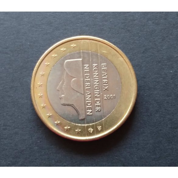 Hollandia  1 Euro 2001 XF+