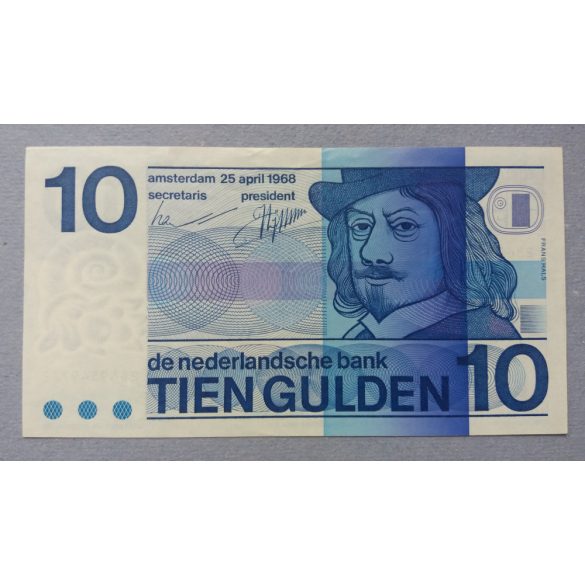 Hollandia 10 Gulden 1968 XF