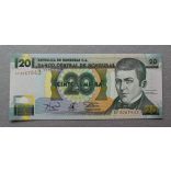Honduras 20 Lempiras 1994 UNC