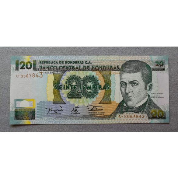 Honduras 20 Lempiras 1994 UNC