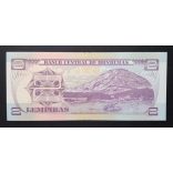 Honduras 2 Lempiras 2014 UNC 