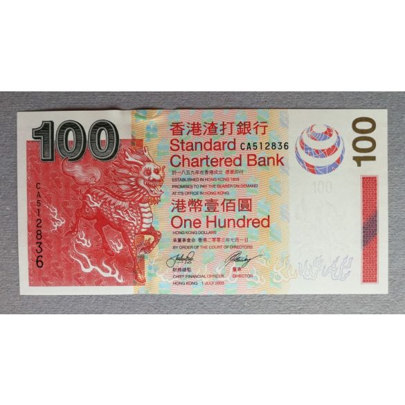 Hong Kong 100 Dollars 2003 Unc SCB