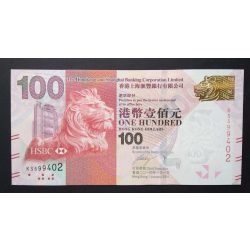 Hong Kong 100 Dollars 2014 Unc HSBC 