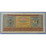 Croatia 5000 Kuna 1943 XF P13