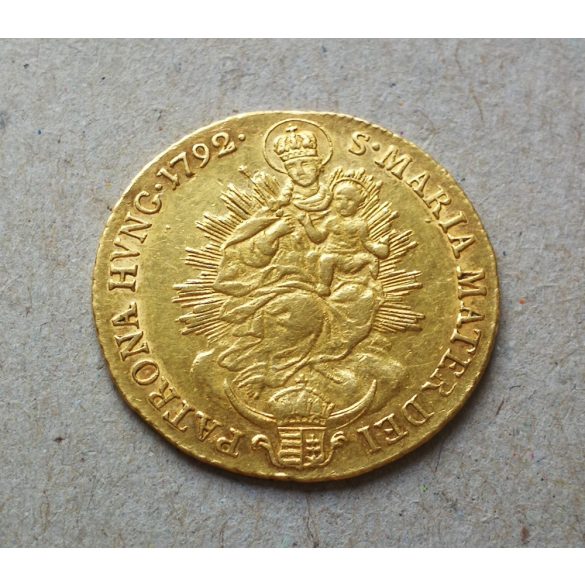 Hungary Franz I., Ducat 1792 3,48 g gold