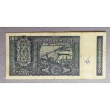 India 100 Rupees 1977 F