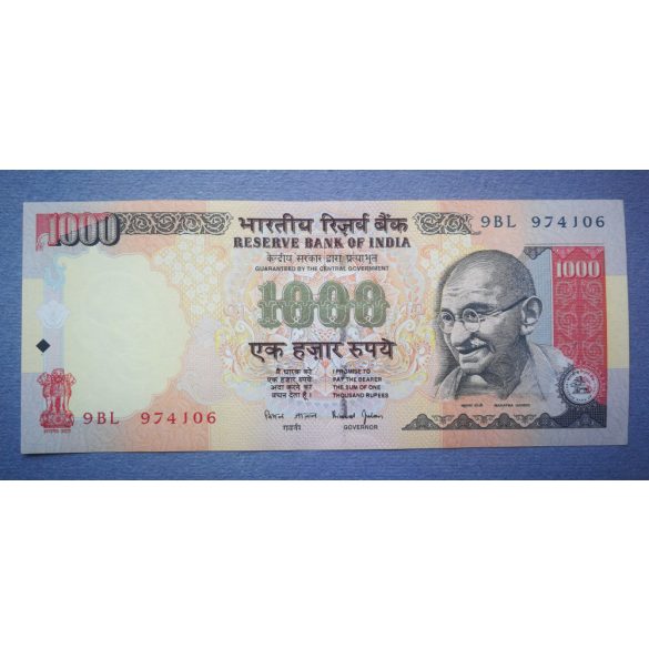 India 1000 Rupees 2000 UNC
