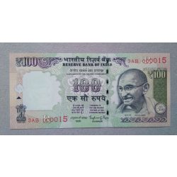 India 100 Rupees 2015 Unc