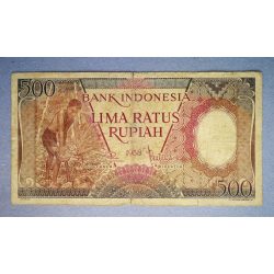 Indonézia 500 Rupiah 1958 VG