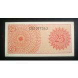 Indonesia 25 Sen 1964 Unc