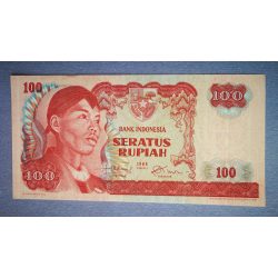 Indonézia 100 Rupiah 1968 aUNC+