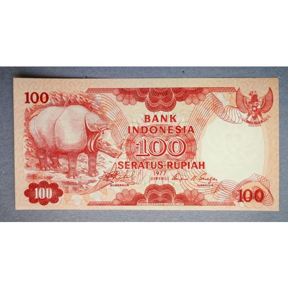 Indonézia 100 Rupiah 1977 Unc