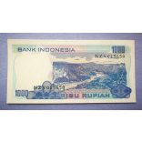 Indonézia 1000 Rupiah 1980 aUNC+