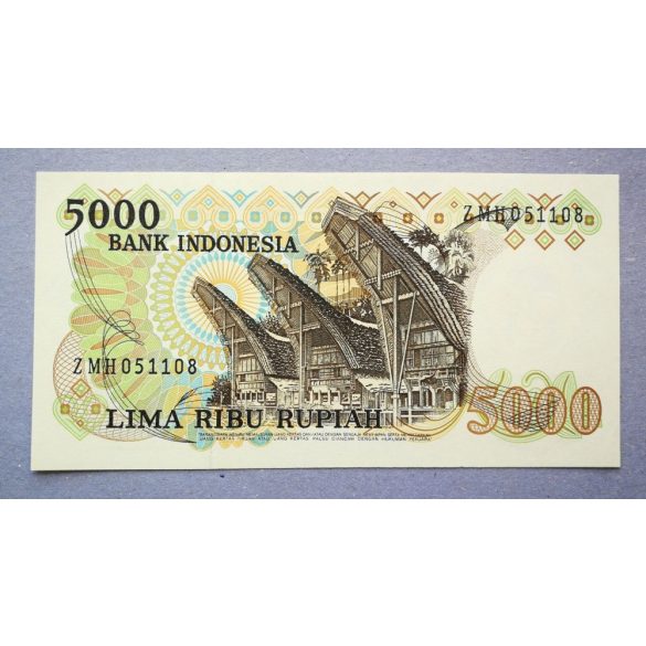 Indonezia 5000 Rupiah 1980 Unc-